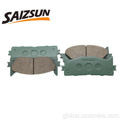 Brake Pad Semi-metallic Brake Pads For Toyota 04465-06080 Manufactory